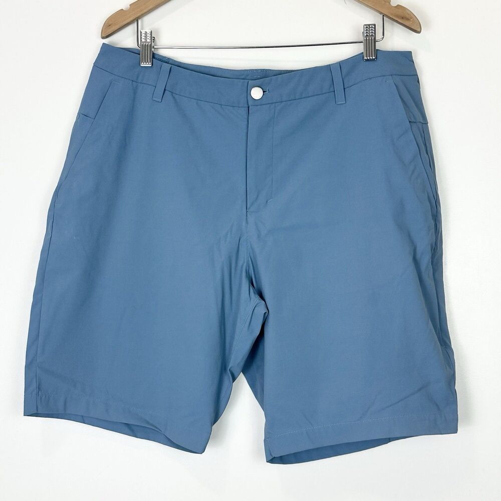 Lululemon Commission Golf Shorts 10" Men's 36 Light Blue LM7AW2S Casual Golf